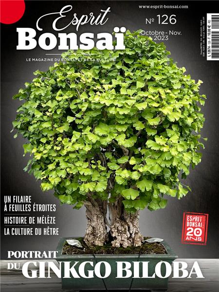 Esprit Bonsaï n°126 Octobre-Novembre 2023